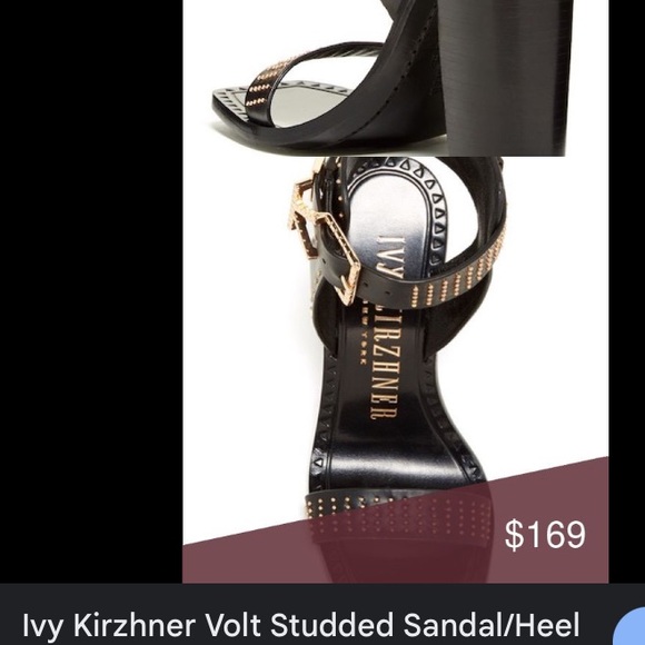 IVY KIRZHNER Volt Leather Studded Heeled Sandals - Picture 10 of 10